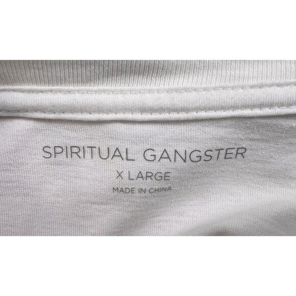 Spiritual Gangster Graphic T-Shirt XL "Fire Within Me" Mystical Zodiac Celestial - Picture 12 of 14